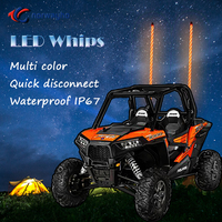 Antenne LED Whip Offroad RZR SXS avec éclairage LED Dream Color RGB unique de la marque Norwayho