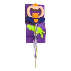 Juguete para Gatos, Accesorios para Jugar con Gatos, Varita de Peluche, Juguetes Interactivos con Movimiento para Mascotas - Product Image 1