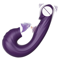 Intensiver Saugvibrator Interaktiver Vakuum-Puls-Stimulator für Weiblichen Orgasmus Realistische Textur G-Punkt-Stimulator J-Form Erwachsenen-Sexspielzeug