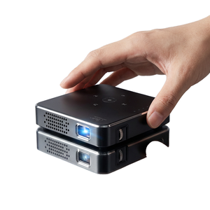 <span class=keywords><strong>Meilleur</strong></span> <span class=keywords><strong>prix</strong></span> P60 Mini projecteur DLP portable intelligent pour smartphone, avec fonction de mise en miroir d'écran, pour les soirées en famille, vidéo, format de poche, tactile, HD, projecteur de films - Product Image 1