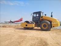 Rouleau compresseur vibrant CLG6120E de 20 tonnes, haute performance, puissance de compactage élevée pour les travaux de construction de chaussées autoroutières