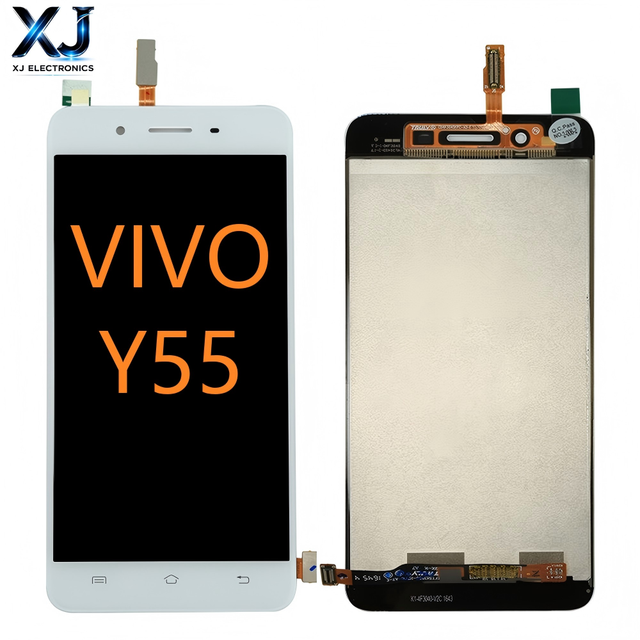 Replacement XJ Brand 5.5 Inches OEM LCD Touch Screen for Vivo Y55 with 1 Year Warranty-Original New Display