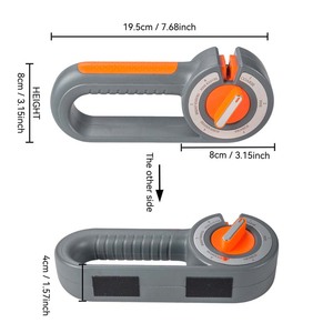 Afilador de cuchillos de cocina profesional 6 en 1, herramienta ajustable de 6 Etapas para Cuchillo de Chef, cuchillo dentado, tijeras, afilado - Product Image 4