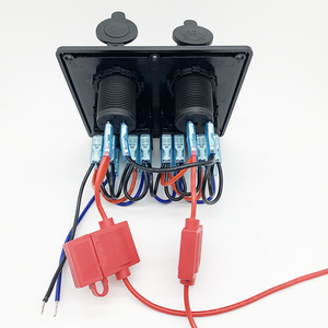 Caja de Control de Interruptores Basculantes Eléctricos Plegables de 12V y 4 Canales, Personalizada de Fábrica AGE, para Automóviles y Vehículos Recreativos (Negro) - Product Image 5