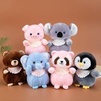 Maßgefertigte Polyester-Plüschtiere mit Logo, Plüschtier-Hersteller, PP-Baumwollfüllung, Weiche Stoffmaskottchen-Puppe