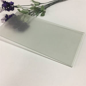 Porte de <span class=keywords><strong>douche</strong></span>/toilette en verre trempé givré - Product Image 5