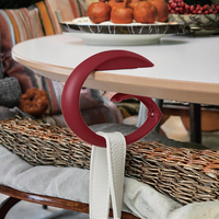 Crochet de bureau suspendu mobile Portable crochet de cartable étudiant sans poinçon Installation facile pour artefacts de cuisine et de salle de bain