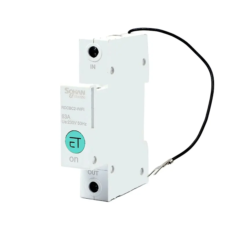 Sohan Din Rail 63A Smart Switch Wifi Circuit Breaker Remote Control With Ewelink APP for Smart Home Time Relay