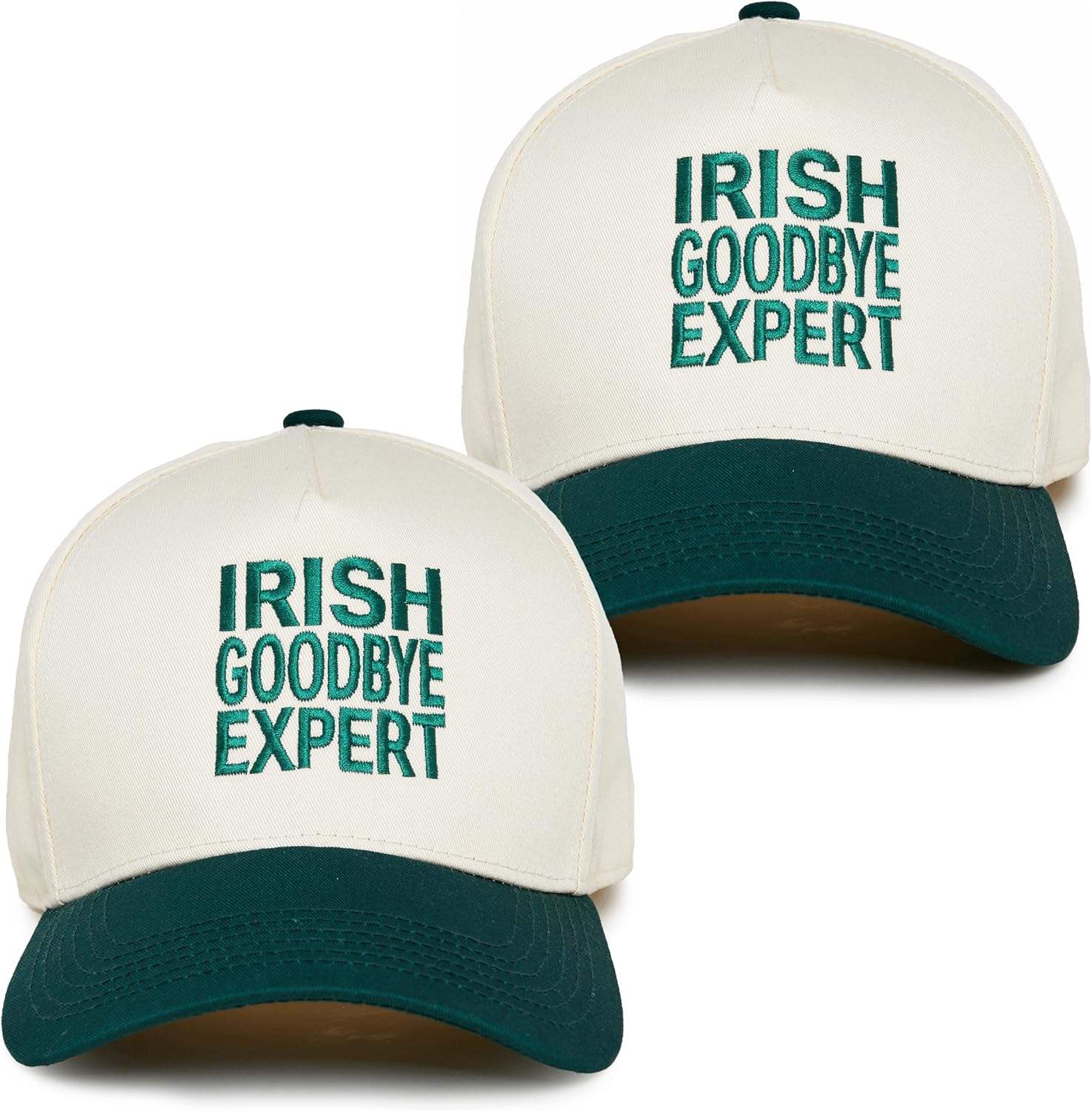 2 pack: irish goodbye expert - green/beige