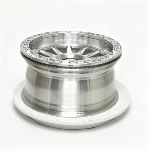 ล้อฟอร์จ Beadlock ขอบ 17 18 19 20 นิ้ว ชุบโครเมียม ขัดเงา ขอบลึก 5x114.3 5x120 สำหรับ 350Z G35 RX7 - Product Image 2