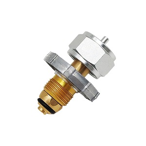 Válvula de Recarga para Cilindro de Propano, Conector Pol, Cuerpo de Acero, Tamaño Estándar para Llenado de Tanques de Gas - Product Image 4