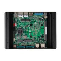 Mini PC industriel 4 cœurs Intel I3 I5 Processeur double RS485 COM double RJ45 LAN Linux Micro ordinateur de bureau intégré