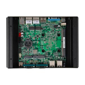 Mini PC industriale 4 <span class=keywords><strong>Core</strong></span> Intel I3 I5 processore <span class=keywords><strong>Dual</strong></span> RS485 COM <span class=keywords><strong>Dual</strong></span> RJ45 LAN Linux Micro Computer Desktop incorporato - Product Image 6