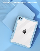 Trackpad détachable clavier sans fil magnétique PU PC étui pour tablette ensemble avec porte-crayon pour Apple iPad Pro 11 pouces 2021/20/18