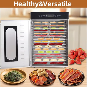 Xoài cam táo trái cây dehydrator Máy sấy khô Thực phẩm dehydrator 16-khay đơn khu thương mại Máy sấy thực phẩm - Product Image 5