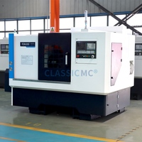 Tour CNC automatique TCK6350 d'usine chinoise, moteur 5,5 kW, broche 3500 tr/min, machine de traitement des métaux