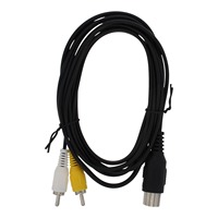 Câble audio-vidéo AV pour Sega Mega Drive 1, câble RCA stable pour console Genesis 1, accessoires de jeu rétro pour MD1
