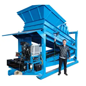 Procurement Festival Hot Sell Mineral Separator All-in-one Gold Mining Wash Plant