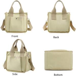 Free Sample New Arrival Canvas <b>Tote</b> <b>Bag</b> Multi Use Messenger Shoulder <b>Bag</b> <b>for</b> Women Ladies Girls Designer <b>Travel</b> <b>Bag</b> - Product Image 3