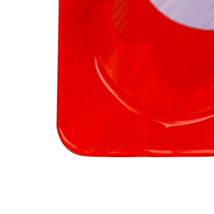 Cono de tráfico para seguridad vial, 2,3 kg, 70cm, <span class=keywords><strong>PVC</strong></span>, naranja, suave, venta de fábrica - Product Image 5