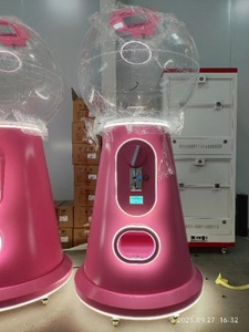 Distributore Automatico di Giocattoli a Monete Mini 100mm con Gru, Costruzione in Metallo e Acrilico, Alimentazione 110/220V per Centri Commerciali - Product Image 4