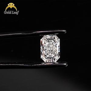 Diamants de laboratoire cultivés HPHT CVD, taille radiant, certifiés IGI, 1-7 carats, VVS, couleur D, pour la fabrication de bijoux - Product Image 2