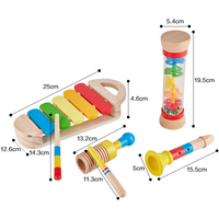 Instruments de musique, tube à pluie Montessori, gouttelettes de pluie en bois, jouet éducatif musical, hochet à secouer, fabricant de pluie pour bébé
