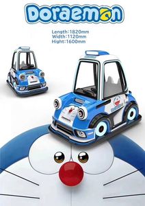 Cheap Fun <b>Battery</b>-electric <b>square</b> Car Mini Children's Bumper Bumper Car Ride Outdoor Electric Toy Kart - Product Image 3