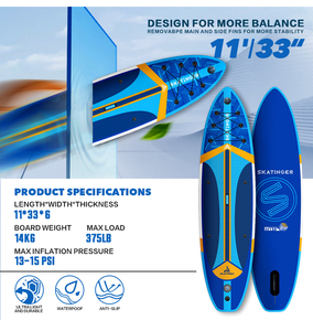 Tabla de Paddleboard Inflable 2026 Skatinger, <span class=keywords><strong>Precio</strong></span> de Fábrica, Tabla de Surf Inflable para Deportes Acuáticos - Product Image 4