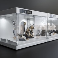 Boîte à chaussures intelligente anti-fourmis, fabriquée en usine, épaissie, style luxe léger, moderne et simple, pour baskets, en plastique pliable fait main