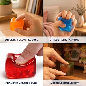 Jouet sensoriel anti-stress en cube <span class=keywords><strong>de</strong></span> maltose à remontée lente, alternative aux jouets à presser, pour filles et garçons <span class=keywords><strong>de</strong></span> tous âges - Product Image 4
