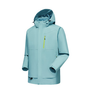 Veste à capuche d'extérieur unisexe, imperméable, coupe-vent, doublure amovible, manches longues, vêtements d'automne et d'hiver - Product Image 4