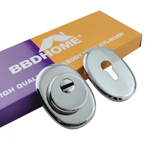 Protecteur de porte blindé, cylindre pour écusson, verrouillage de porte, accessoire de sécurité
