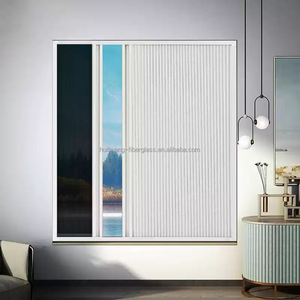 Low-Track Low Orbit Schiebetür Fenster Plissee Mesh mit Waben jalousien Anti-Moskito netz Blackout Kombination 2 in 1 - Product Image 2