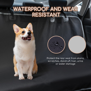 Nobleza universale antiscivolo impermeabile coprisedile per cani gatti rivestimento protettore in poliestere di cotone Oxford per auto - Product Image 3