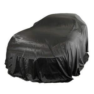Vente en gros de protection de luxe de haute qualité pour éviter les rayures housse de révélation de voiture en soie noire pour salle d'exposition - Product Image 1