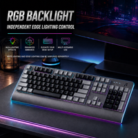 Clavier de jeu mécanique F2 pleine taille en alliage d'aluminium, interrupteurs optiques Hot-Swap, rétroéclairage RGB, touches multiples, filaire USB-C, nouveau modèle de bureau