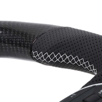Volant en fibre de carbone personnalisé style RS semi-perforé pour AUDI A7 Q5L Q3 Q5 Q7 Q8 RSQ3 RSQ5 RSQ7 RSQ8 B9 B8
