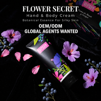 Krim Tangan Flower Secret Hyaluronic Acid 75ml Anti-Pecah-Pecah Harum - OEM/ODM & Agen Global Dicari