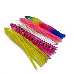 Weiyu Ingrosso Esche Artificiali da Traina per Calamari e Marlin, 5.5 pollici, a Forma di Polpo Cavo Colorato, con Gonne da Calamaro, per Pesca Big <span class=keywords><strong>Game</strong></span> - Product Image 2