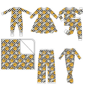 Бамбуковые Комбинезоны на молнии для новорожденных девочек - Product Image 3