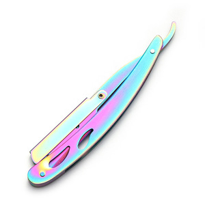 Stainless Steel Manual Razor Folding Shaver For Face Trimming Home And Commercial Use Male Grooming Tool - Product Image 3