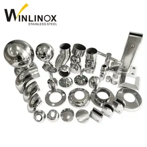 Winlinox 201 304 316不锈钢扶手配件栏杆配件