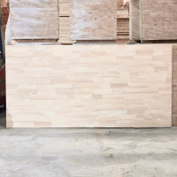 Contreplaqué en placage de bois de caoutchouc naturel 3mm-25mm avec âme en peuplier pour la décoration de table