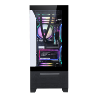 SAMA 4308 temperli cam + Mesh Panel orta kule ATX PC durumda RGB hayranları ile oyun bilgisayarı vaka ve kule için