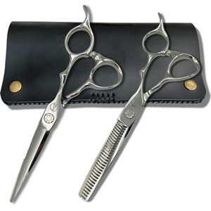 กรรไกรตัดผมมืออาชีพญี่ปุ่น 440C ชุดกรรไกรตัดแต่งทรงผม กรรไกรซอยผม - Product Image 4