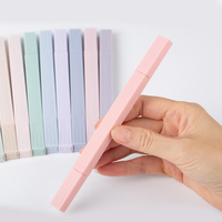 2025 Offre Spéciale écriture optimale double pointe Pastel surligneurs doux ciseau stylos cahier Oblique brosse Art marqueurs ensemble pour dessin