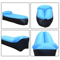 Matelas pneumatique gonflable pour le camping en plein air, coussin triangulaire gonflable, chaise longue gonflable de plage