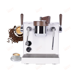 Pompes italiennes doubles Machines à expresso semi-automatiques à triple chaudière Machine à café expresso 58mm Cappuccino Latte Machine à café - Product Image 1