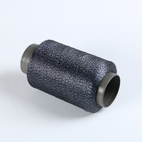 Filament de polyester DTY de qualité AA 75d/36f, matière première 100% polyester, haute ténacité, certifié OEKO-TEX, pour rubans et étiquettes tissées, vente en gros